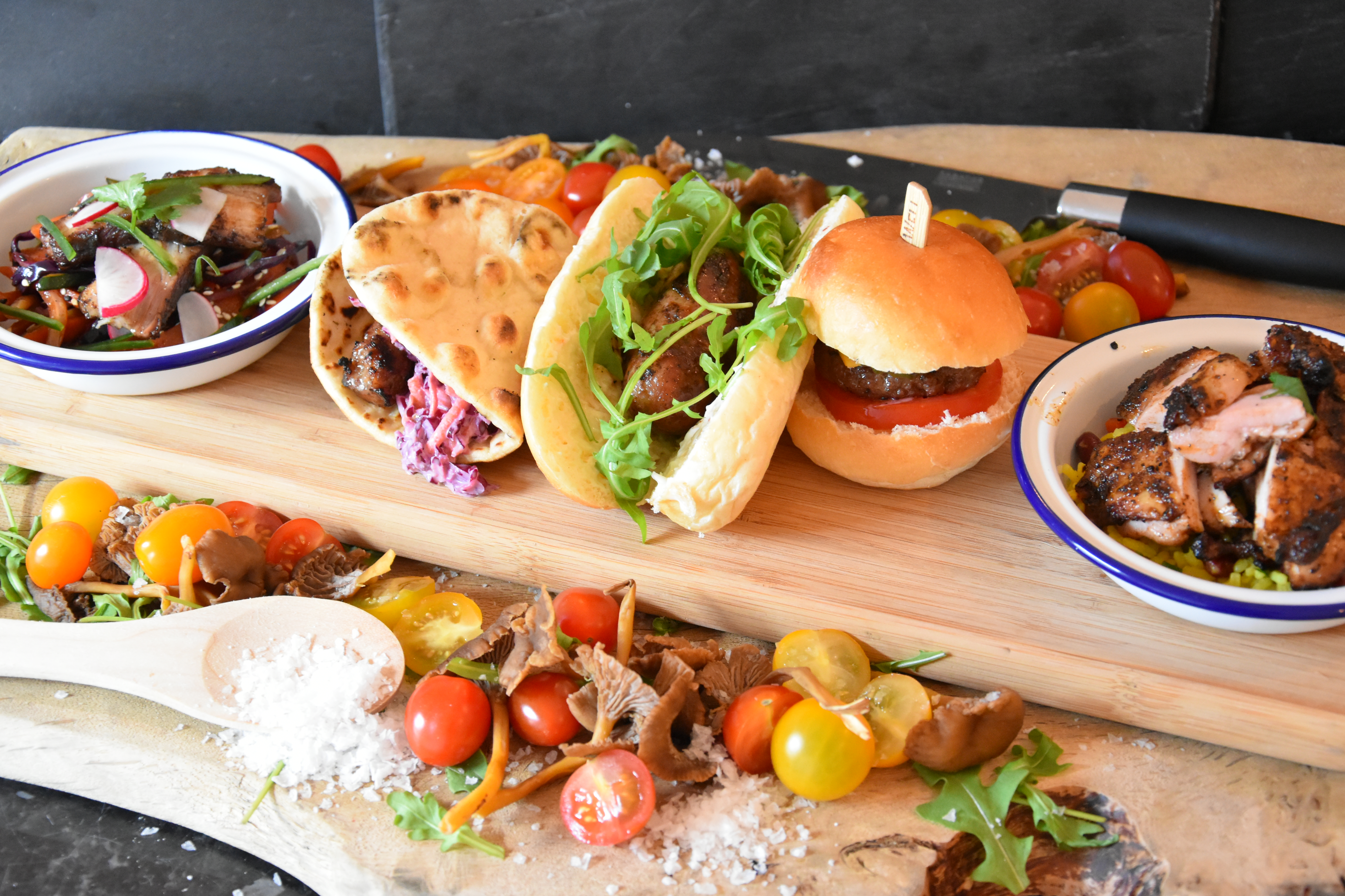 Barbeque selection