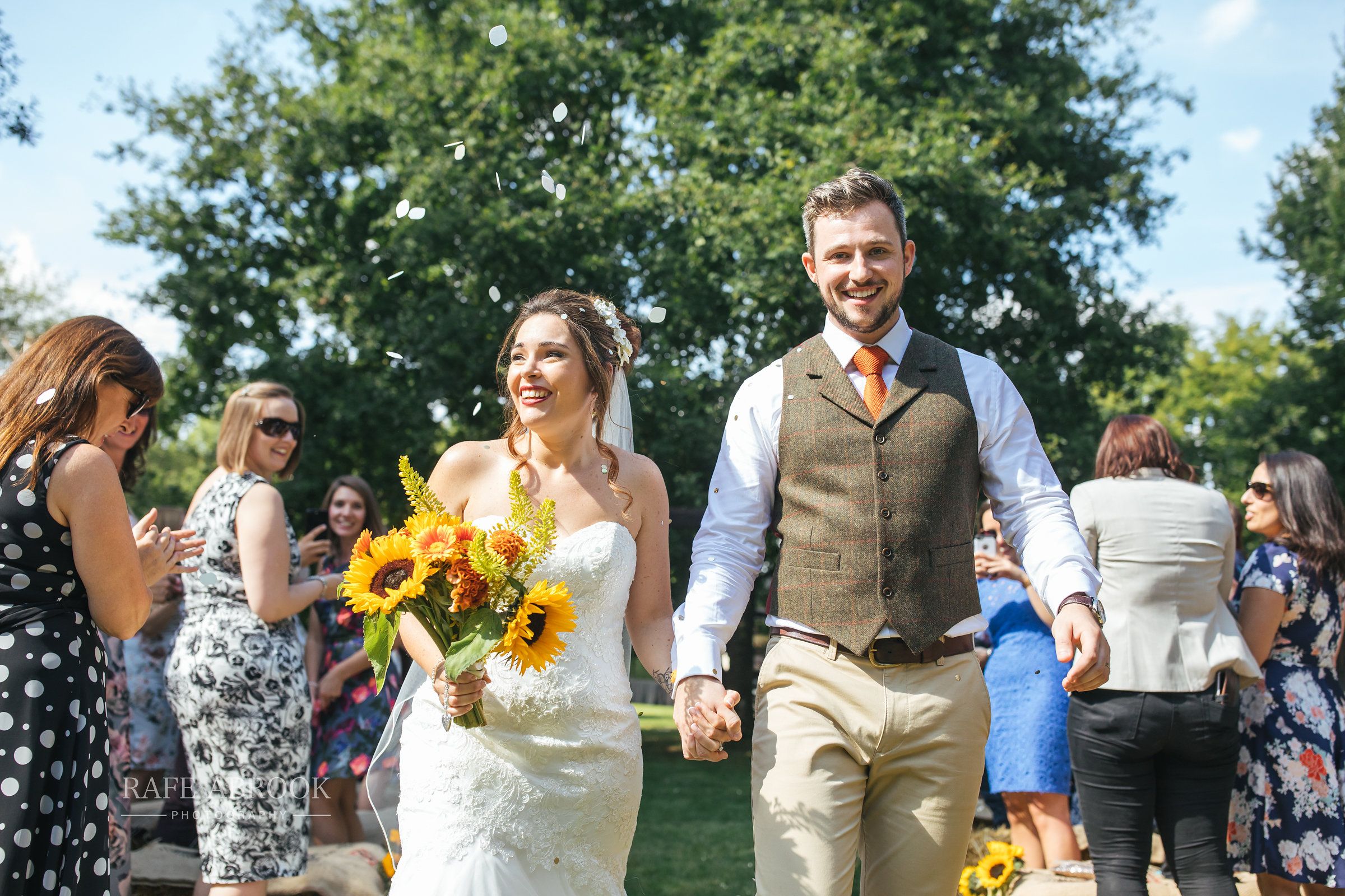 couple walking down the aisle