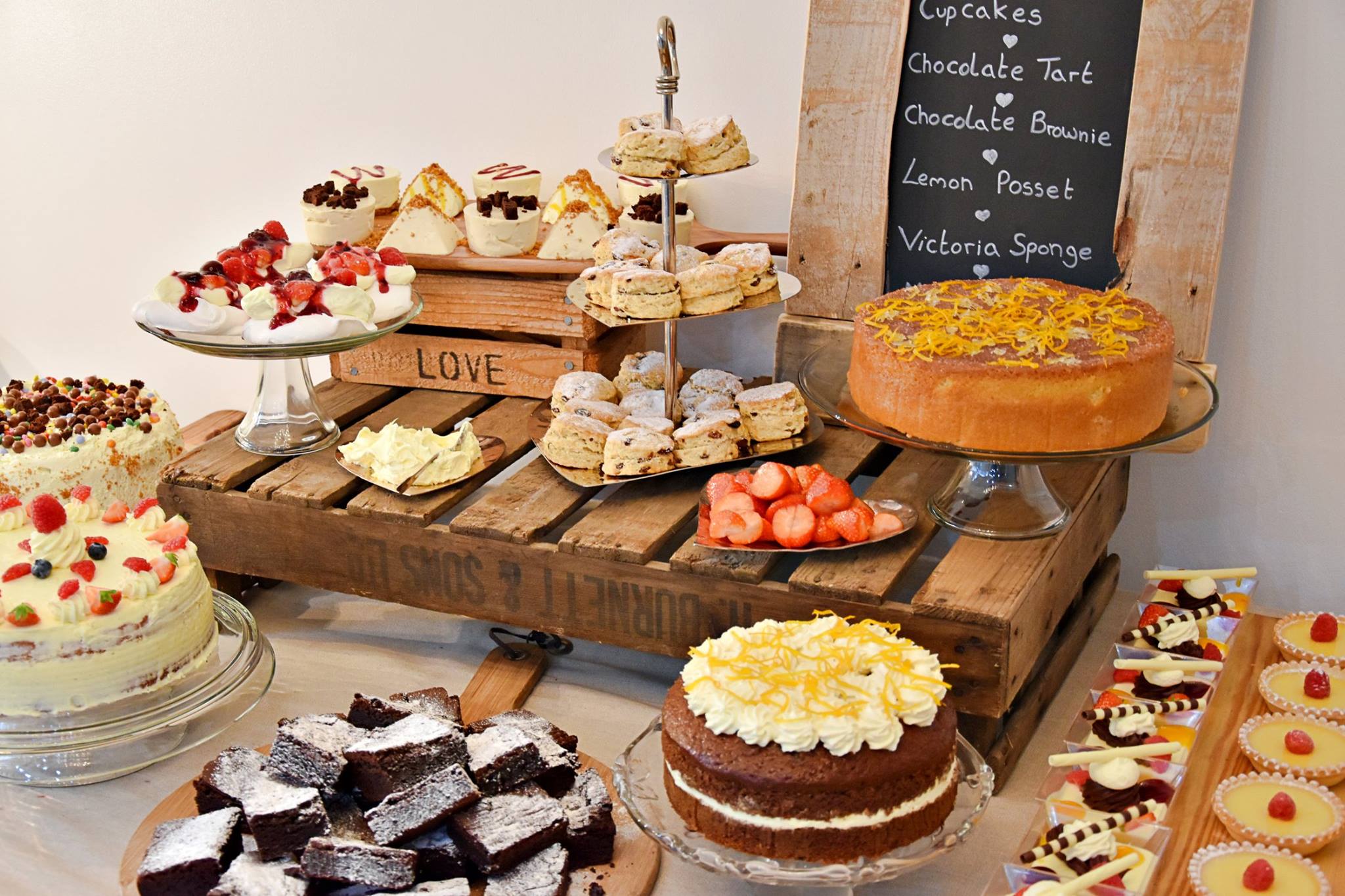 Dessert table