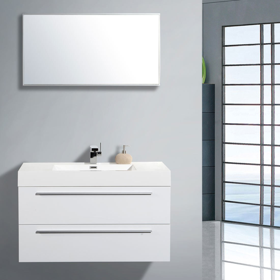 Kino Wall Hung vanity 100cm - Basin Classic