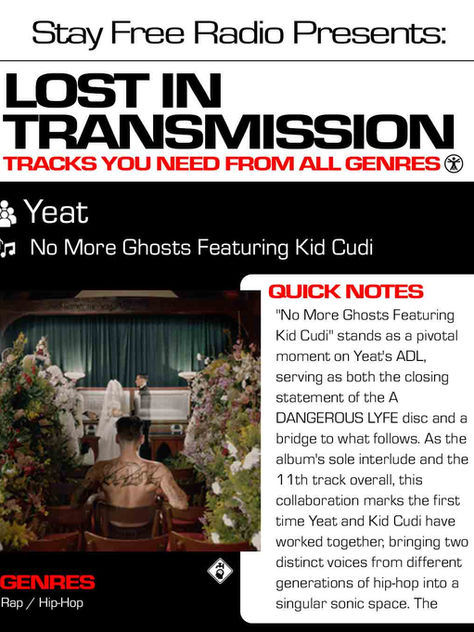 Yeat No More Ghosts Featuring Kid Cudi Meaning and Review