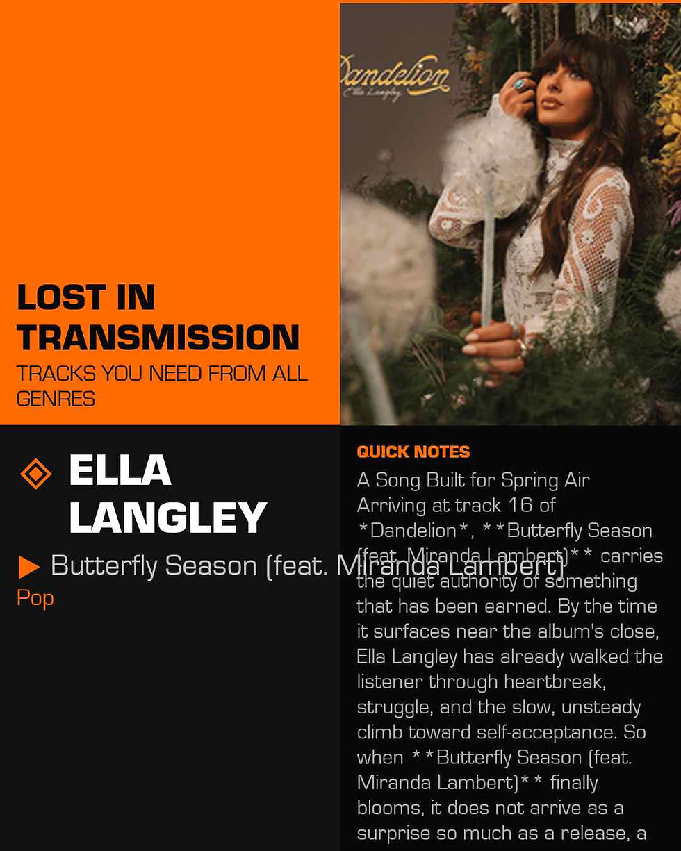 Ella Langley Butterfly Season (feat. Miranda Lambert) Meaning and Review