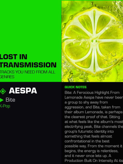 Aespa Bite Meaning and Review