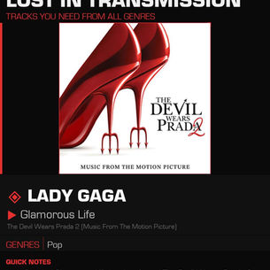 Lady Gaga Glamorous Life Meaning and Review