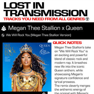 Megan Thee Stallion We Will Rock You Meaning and Review