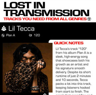 Lil Tecca 120 Meaning and Review