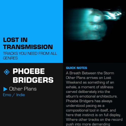 Phoebe Bridgers Other Plans Meaning and Review