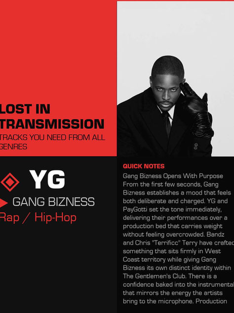 YG GANG BIZNESS Meaning and Review