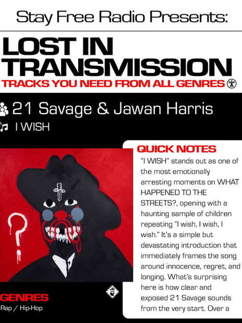 21 Savage & Jawan Harris I WISH Meaning and Review