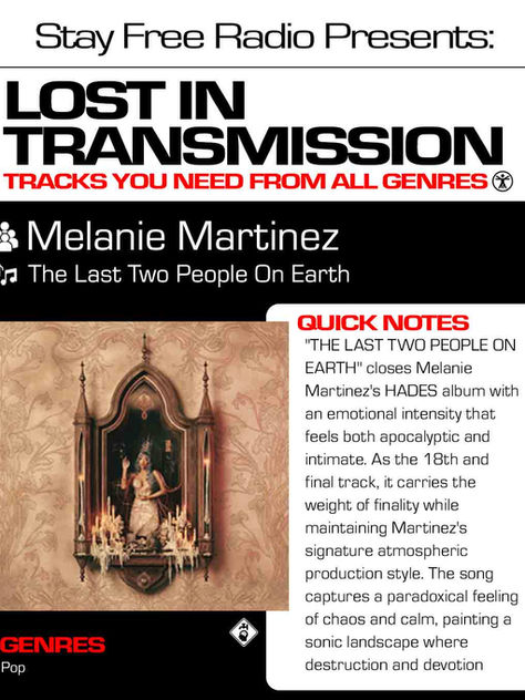 Melanie Martinez The Last Two People On Earth Meaning and Review