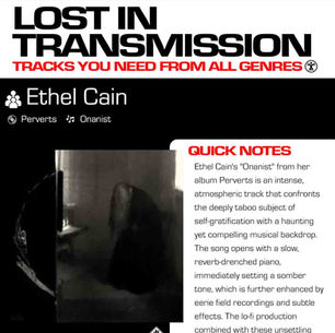 Ethel Cain Onanist Meaning and Review