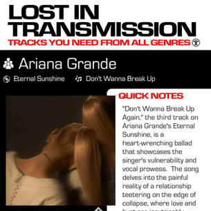 Ariana Grande Eternal Sunshine Meaning and Review
