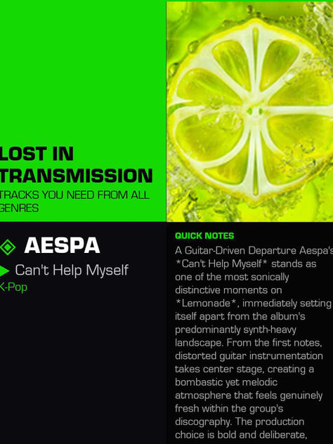 Aespa Can't Help Myself Meaning and Review
