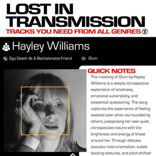 Hayley Williams Glum Meaning and Review