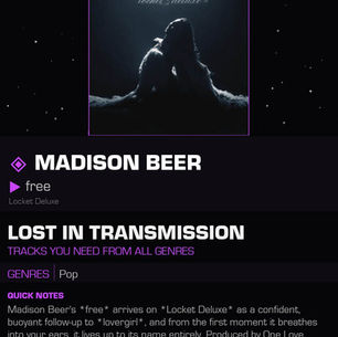 Madison Beer free Meaning and Review