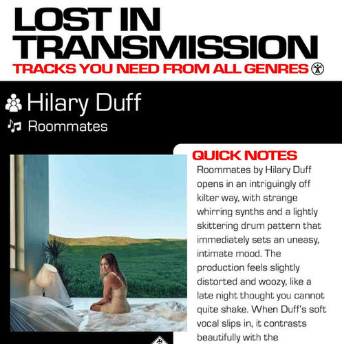 Hilary Duff Roommates Meaning and Review