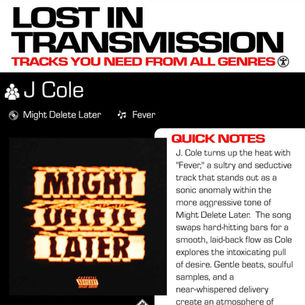 J Cole Fever Meaning and Review
