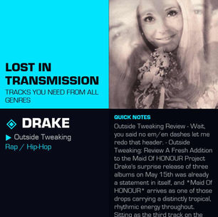 Drake Outside Tweaking Meaning and Review