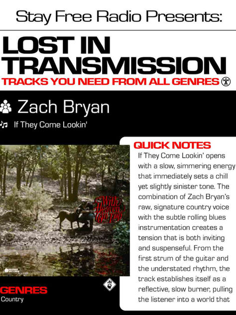 Zach Bryan If They Come Lookin' Meaning and Review