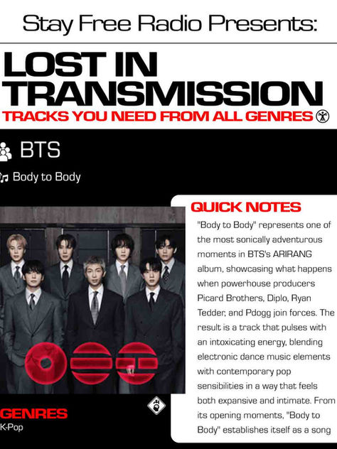 BTS Body to Body Meaning and Review