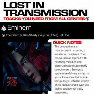 Eminem Evil Meaning and Review