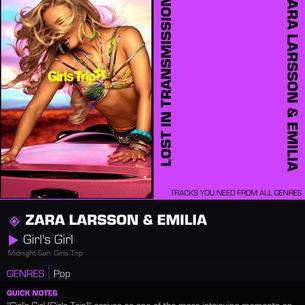 Zara Larsson & Emilia Girl's Girl Meaning and Review