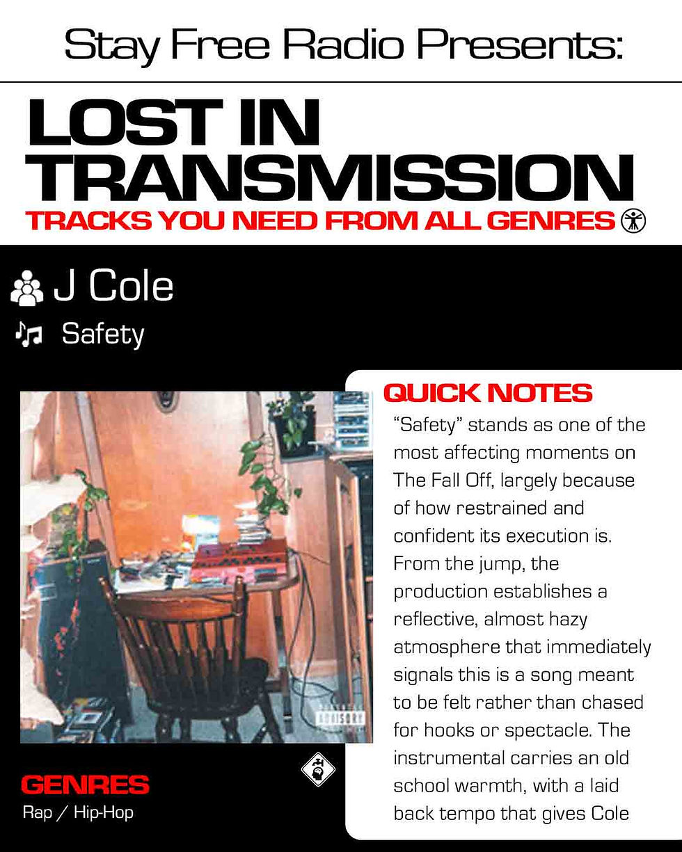 J Cole Safety Meaning and Review