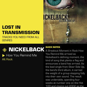 Nickelback How You Remind Me Meaning and Review