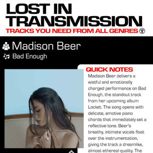 Madison Beer Bad Enough Meaning and Review