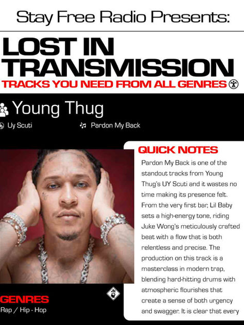 Young Thug Pardon My Back Meaning and Review