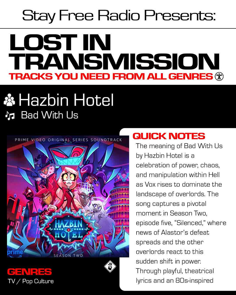 Hazbin Hotel Bad With Us Meaning and Review