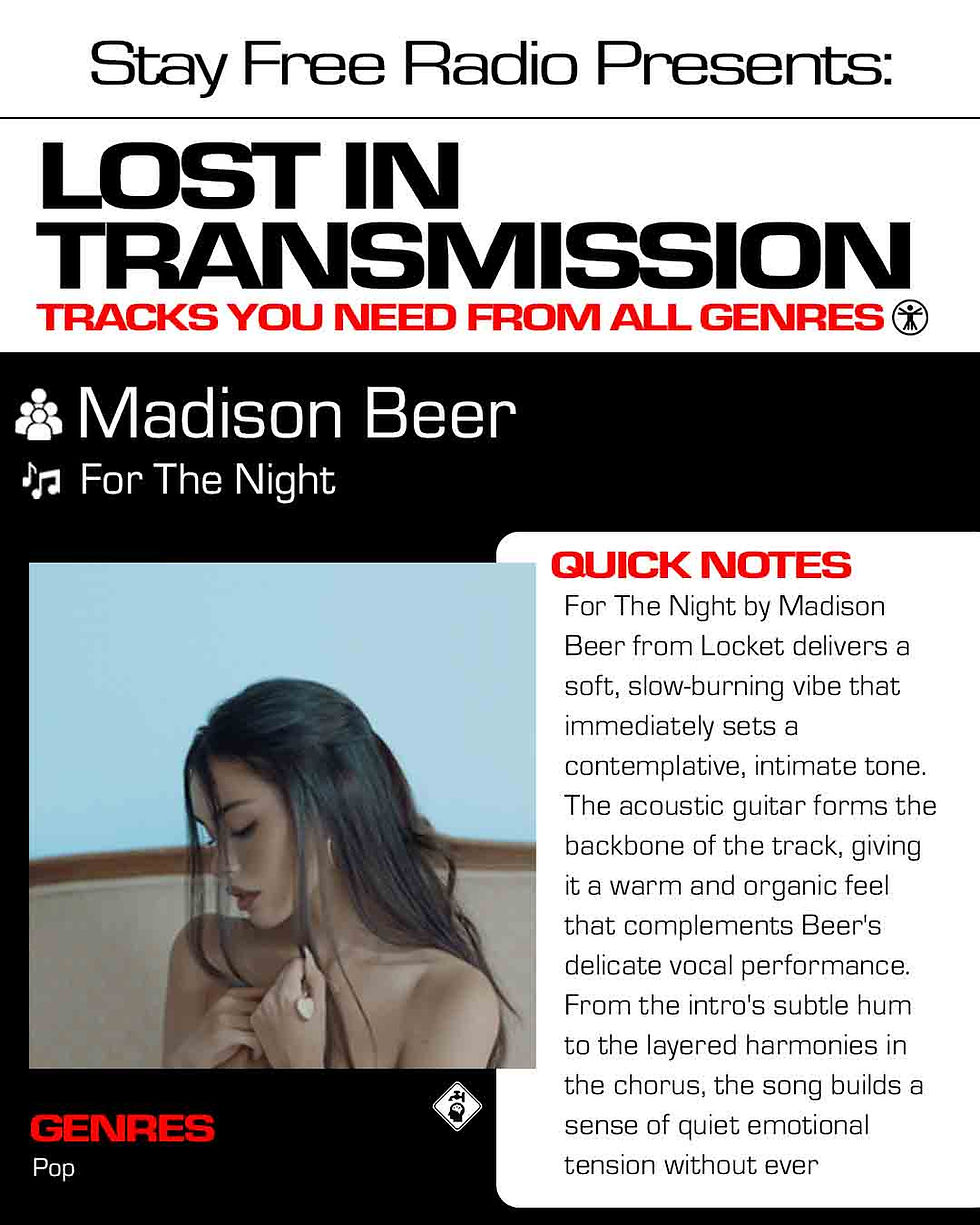 Madison Beer For The Night Meaning and Review 