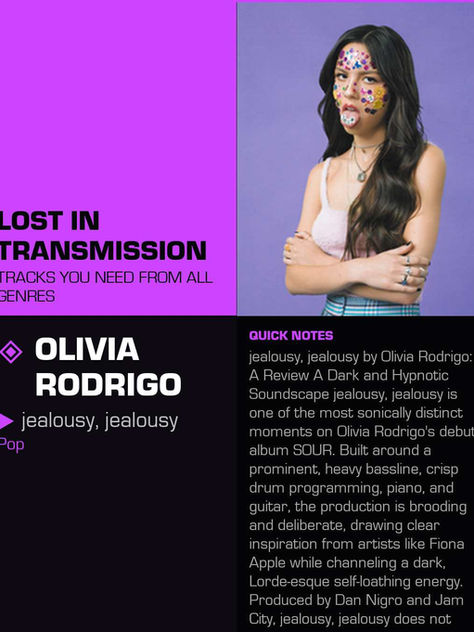 Olivia Rodrigo jealousy, jealousy Meaning and Review