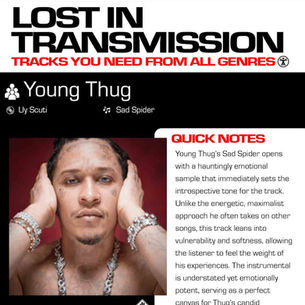 Young Thug Sad Spider Meaning and Review