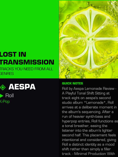 Aespa Roll Meaning and Review