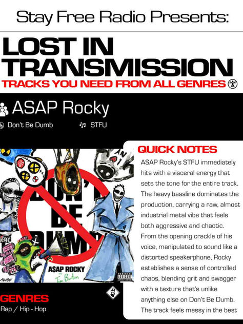 ASAP Rocky Stfu Meaning and Review 