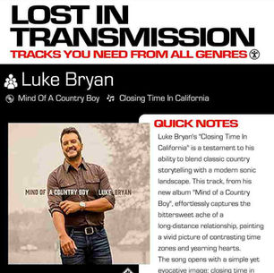 Luke Bryan Closing Time In California Meaning and Review