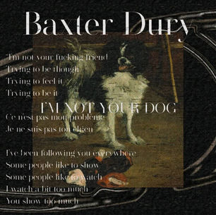 Baxter Dury - I'm Not Your Dog Review
