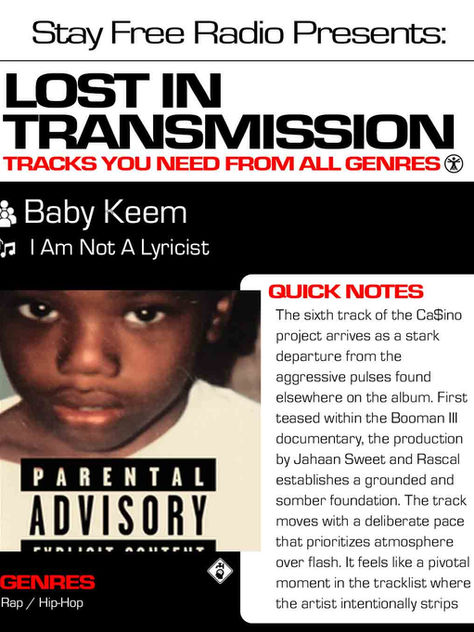 Baby Keem I Am Not A Lyricist Meaning and Review 