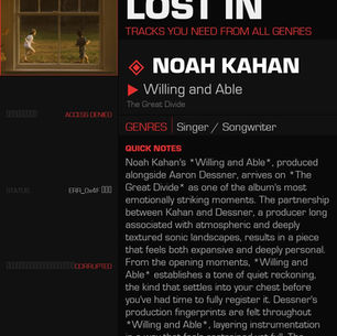 Noah Kahan Willing and Able Meaning and Review
