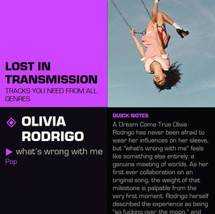 Olivia Rodrigo what’s wrong with me Meaning and Review