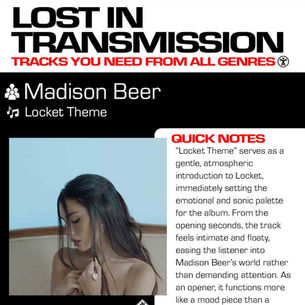 Madison Beer Locket Theme Meaning and Review 