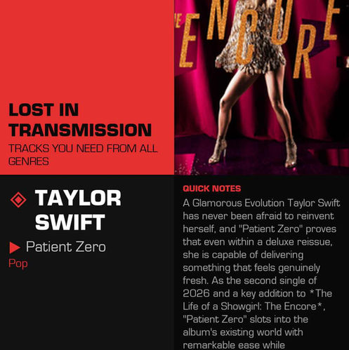 Taylor Swift Patient Zero Meaning and Review
