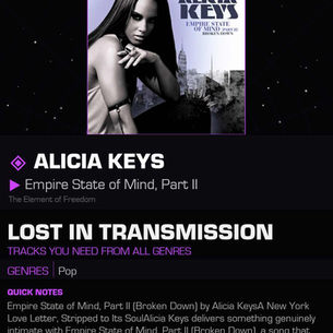 Alicia Keys Empire State of Mind, Part II Meaning and Review