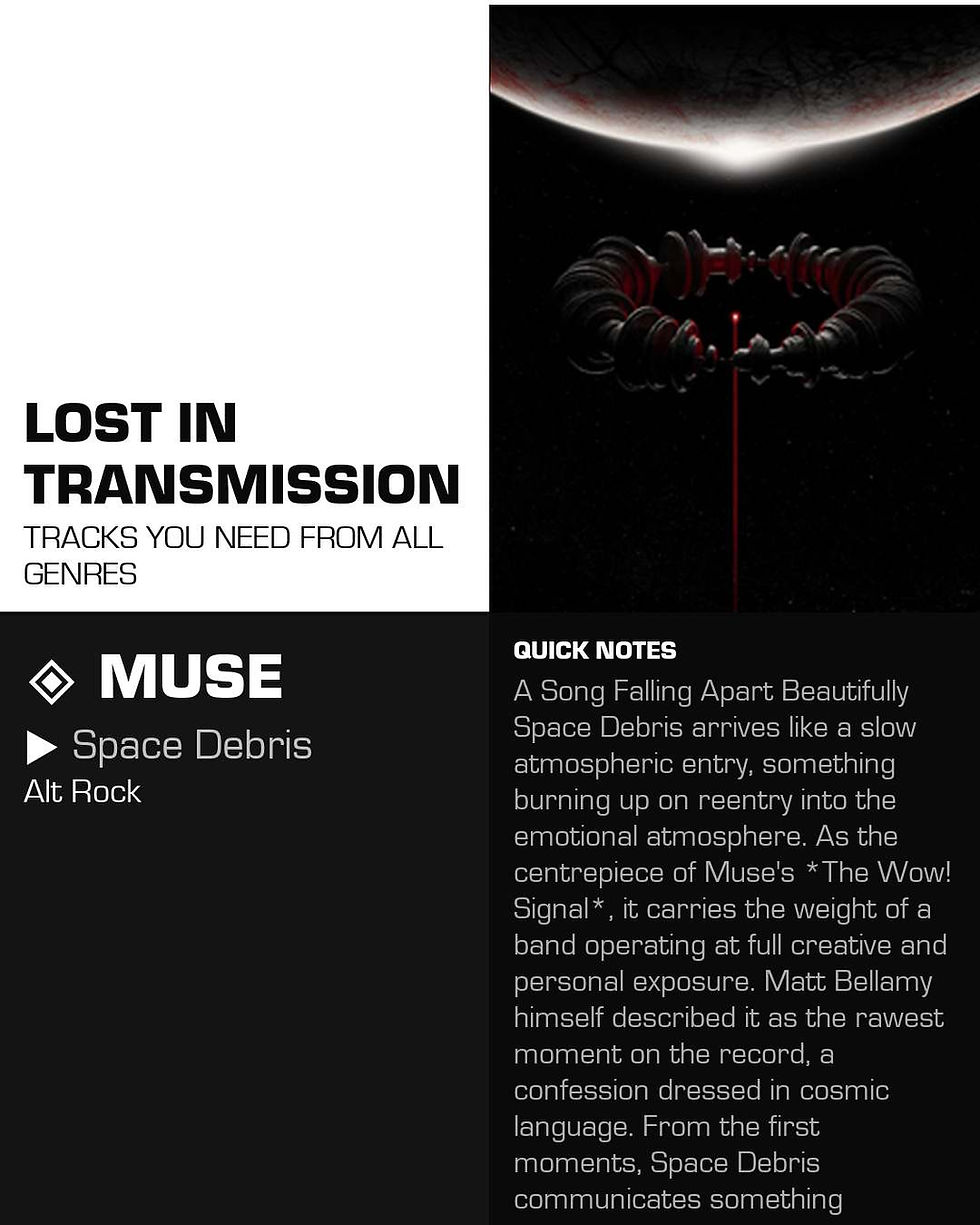 Muse Space Debris Meaning and Review