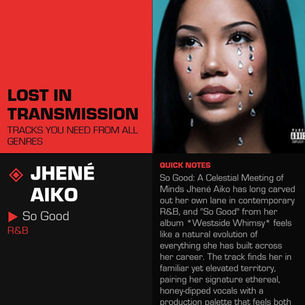 Jhené Aiko So Good Meaning and Review