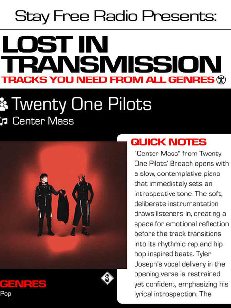 Twenty One Pilots Center Mass Meaning and Review