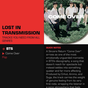 BTS Come Over Meaning and Review