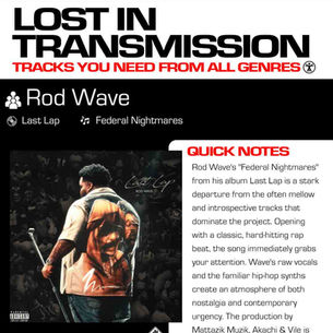 Rod Wave Federal Nightmares Meaning and Review