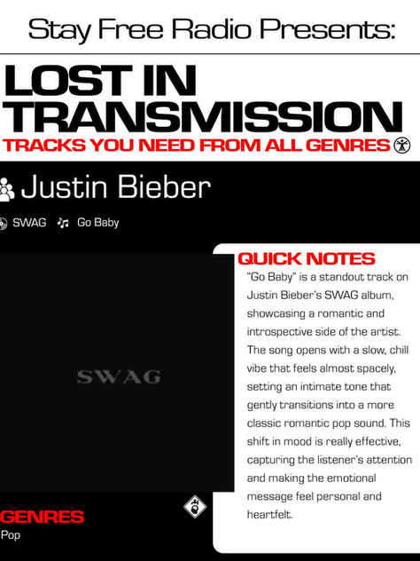 Justin Bieber Go Baby Meaning and Review